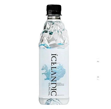 Вода питьевая родниковая негазированная ПЕТ Icelandic Glacial, магазин Glossary 