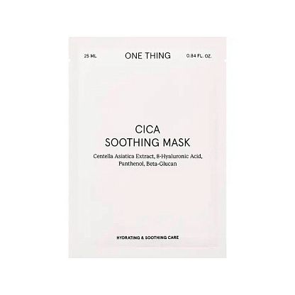 Маска для лица успокаивающая, One Thing магазин Glossary 
