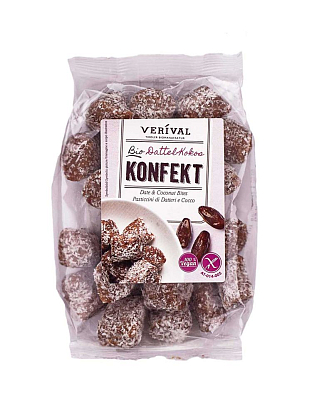 Конфеты из финика и кокоса без сахара органические, Verival магазин Glossary 