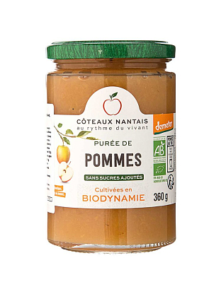Пюре фруктовое Яблоко органическое, Coteaux Nantais магазин Glossary 