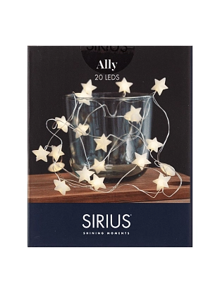 Гирлянда Эли Стар на 20 LED лампочек, Sirius магазин Glossary 