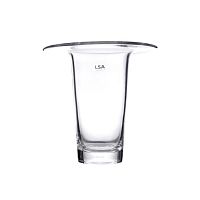 Ваза стеклянная прозрачная 26см Victoria, LSA international магазин Glossary 