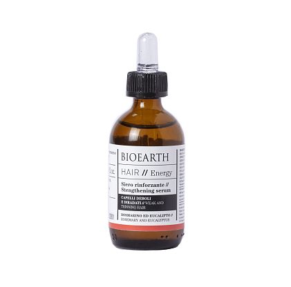 Hair 2.0 Strengthening Serum // Weak And Thinning Hair Сыворотка укрепляющая и тонизирующая против выпадения волос Bioearth,  магазин Glossary 