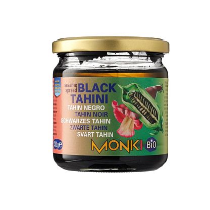 Taхина из черного кунжута органическая Monki,  магазин Glossary 