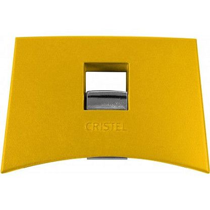 Ручка съемная боковая желтого цвета Mutine Removable Cristel,  магазин Glossary 