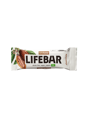 Батончик энергетический с шоколадом органический Lifebar Lifefood магазин Glossary 