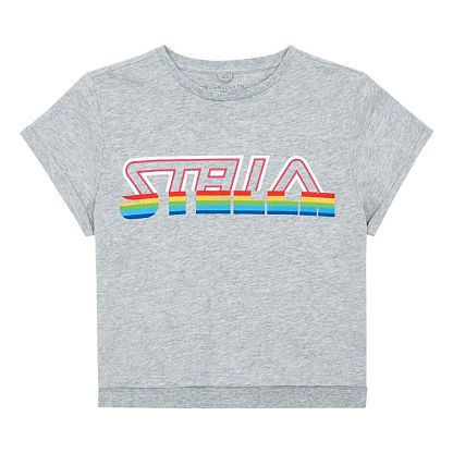 SPORT TEE MULTICOLOR LOGO Stella McCartney,  магазин Glossary 