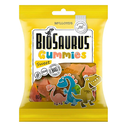 Жевательные конфеты Сладкие Biosaurus магазин Glossary 