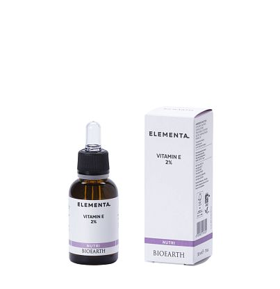 Elementa_VITAMIN E 2% (nutri) Сыворотка питательная Витамин Е Bioearth,  магазин Glossary 
