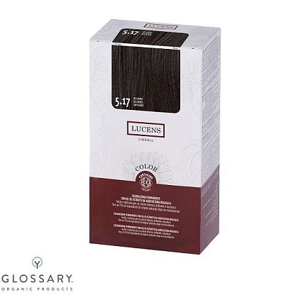 Краска для волос 5.17 холодный кофе Lucens Color,  магазин Glossary 