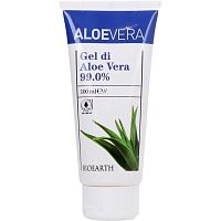 ALOE VERA GEL 99% Гель чистый органический из Алое Вера многофункциональный увлажняющий, успокаивающий, регенерирующий для всех типов кожи Bioearth,  магазин Glossary 