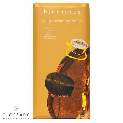 Шоколад капучино Cappuccino органический Bjornsted,  магазин Glossary 