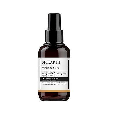 Спрей для укладки кучерявых и волнистых волос Bioearth HAIR NEW Formula магазин Glossary 