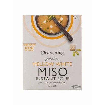 Смесь для приготовления белого Мисо супа из тофу Clearspring,  магазин Glossary 