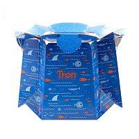 Раскладной одноразовый горшок для детей синий Tron магазин Glossary 