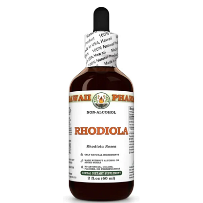 Rhodiola Rosea Organic Alcohol-FREE / Родиола розовая органик без спирта Hawaii Pharm магазин Glossary 