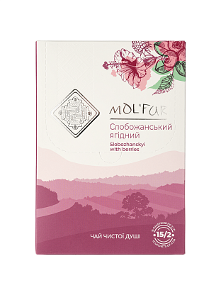 Чай травяной Слобожанский органический MOL'FAR, магазин Glossary 