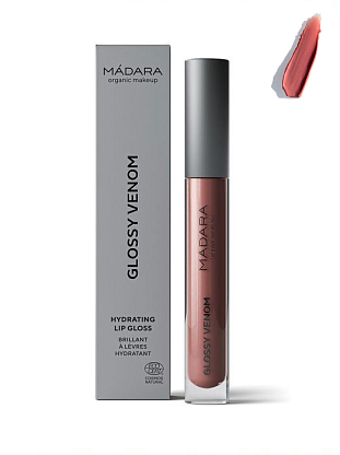 Увлажняющий блеск для губ №73 Magnetic Nude MADARA, магазин Glossary 