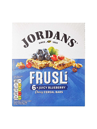 Батончик злаковый с Черникой, Jordans магазин Glossary 