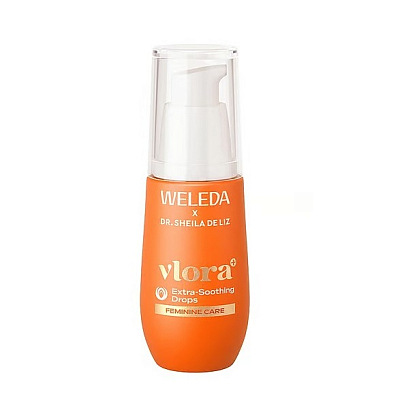 Капли для интимной гигиены Vlora+ нежные успокаивающие Weleda магазин Glossary 
