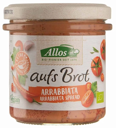 Паста для бутербродов Арабиата органическая Allos,  магазин Glossary 