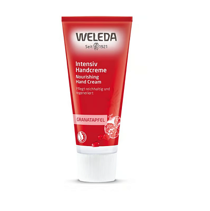 Гранатовый восстанавливающий крем для рук Weleda магазин Glossary 
