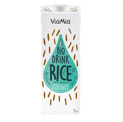 Напиток рисовый с кокосом органический Via Mia,  магазин Glossary 