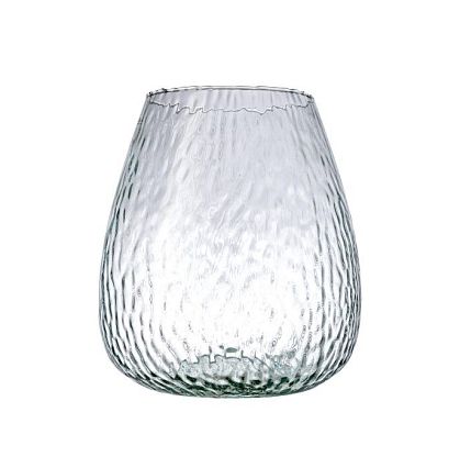 Ваза прозрачная из переработанного стекла 25см Canopy, LSA International магазин Glossary 