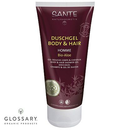 БИО-шампунь для волос и тела для мужчин Алоэ Sante магазин Glossary 