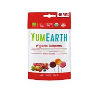 Леденцы на палочке ассорти (40 леденцов) YumEarth,  магазин Glossary 
