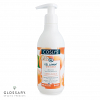 Детский очищающий гель для волос и тела с органическим абрикосом Coslys,  магазин Glossary 