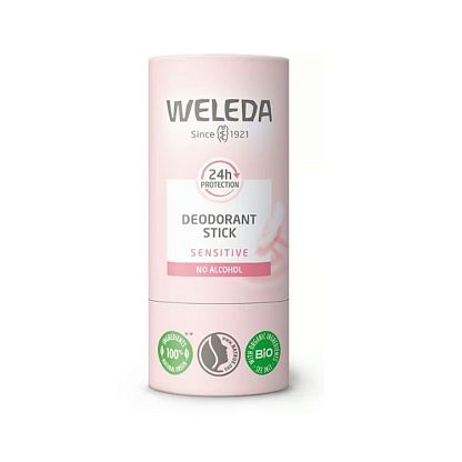 Дезодорант-стик Сенситов для чувствительной кожи Weleda магазин Glossary 