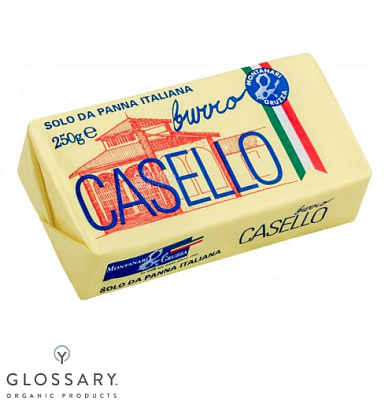 Масло сливочное "il Casello" 83% Montanari Gruzza,  магазин Glossary 