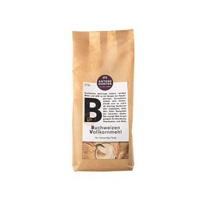 Мука гречневая цельнозерновая органическая Antersdorfer Die Bio-Muhle,  магазин Glossary 