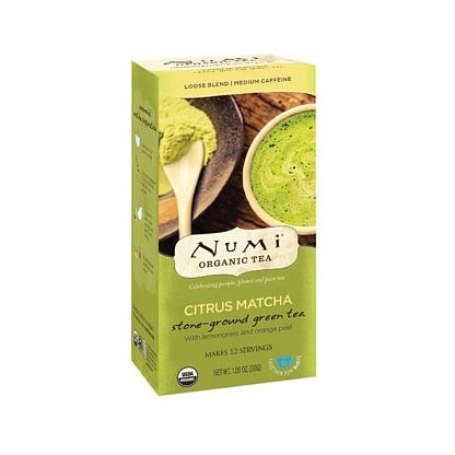Органический зеленый чай матча, лемонграсс Numi  магазин Glossary 