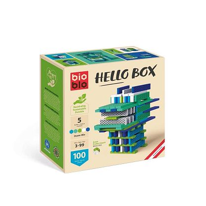 Конструктор "Ocean-Mix" 5 цветов 100шт, Bioblo магазин Glossary 
