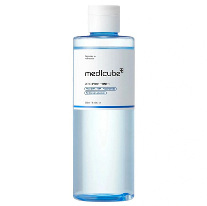 Увлажняющий тонер по уходу за расширенными порами Medicube Zero Pore Toner магазин Glossary 