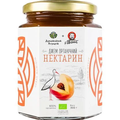 Джем из нектарина органический Дунайский аграрий, магазин Glossary 