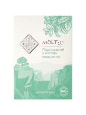 Чай зеленый Подольский с мятой MOL'FAR, магазин Glossary 