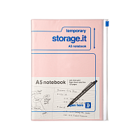 Блокнот A5 розовый с синим Storage.It Mark's,  магазин Glossary 