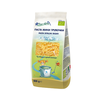 Паста DETALINI REGATI Мини трубочки Fleur Alpine,  магазин Glossary 