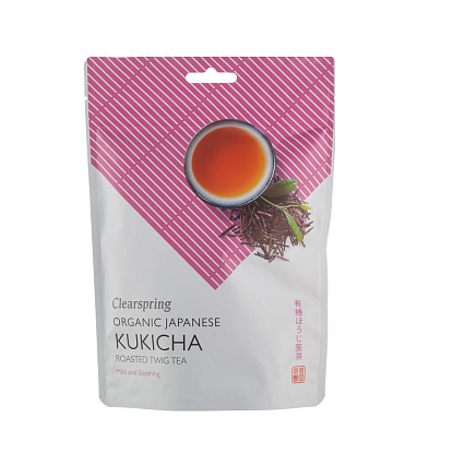 Чай зеленый жареный Кукича органический Clearspring,  магазин Glossary 