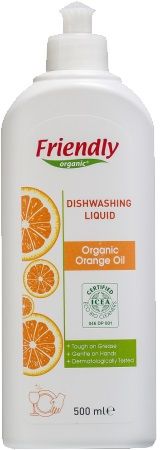 Органічний засіб для миття посуду (апельсинове масло)