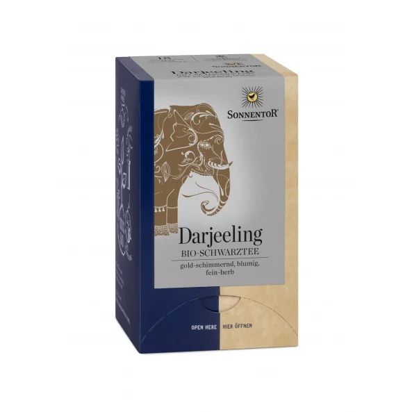 Чай чорний органічний Дарджилінг пакетований