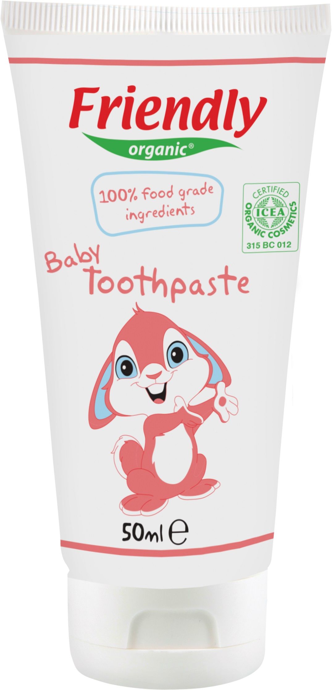 Органічна дитяча зубна паста
