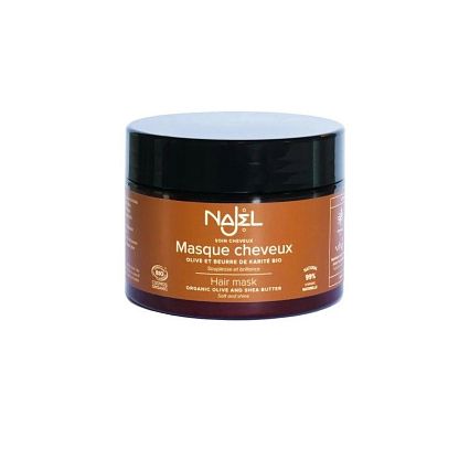Маска для волос с оливковой водой и маслом ши (без запаха) Najel,  магазин Glossary 
