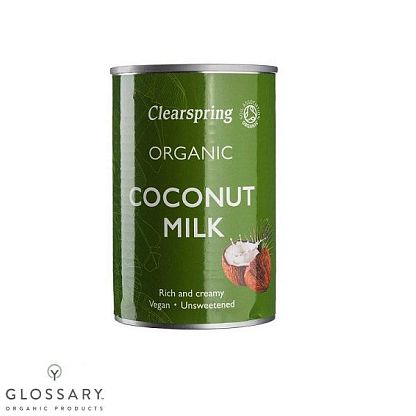 Кокосовое молоко органическое Clearspring,  магазин Glossary 