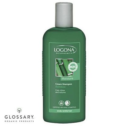 БИО-Крем-шампунь для ломких ослабленных волос Бамбук Logona магазин Glossary 