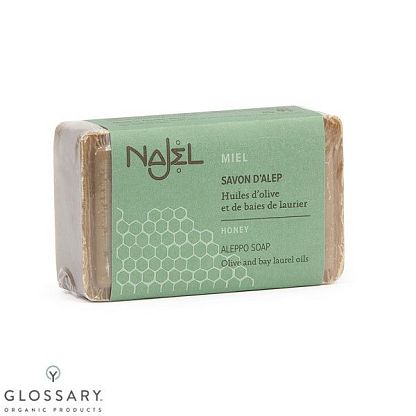 Алеппское мыло с медом Najel,  магазин Glossary 