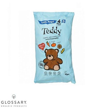 Кукурузные снеки Teddy органические Mclloyd's, магазин Glossary 